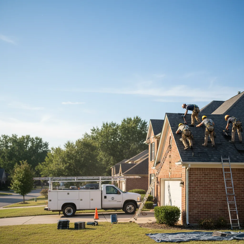 Roof Repair in Amlin